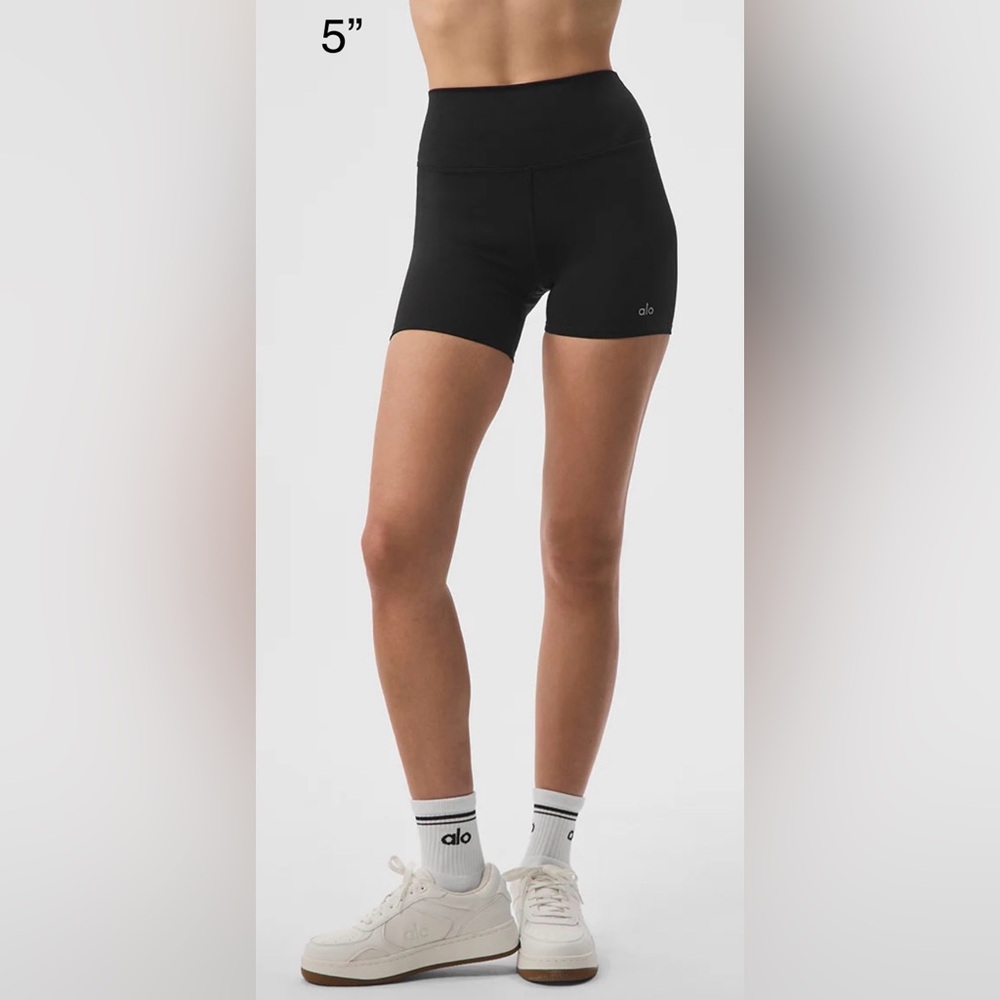 🆕ALO🎱 5" Airlift Energy Short Core: Black Sz XXS